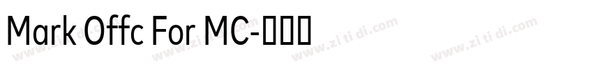 Mark Offc For MC字体转换 Mark Offc For MC字体转换